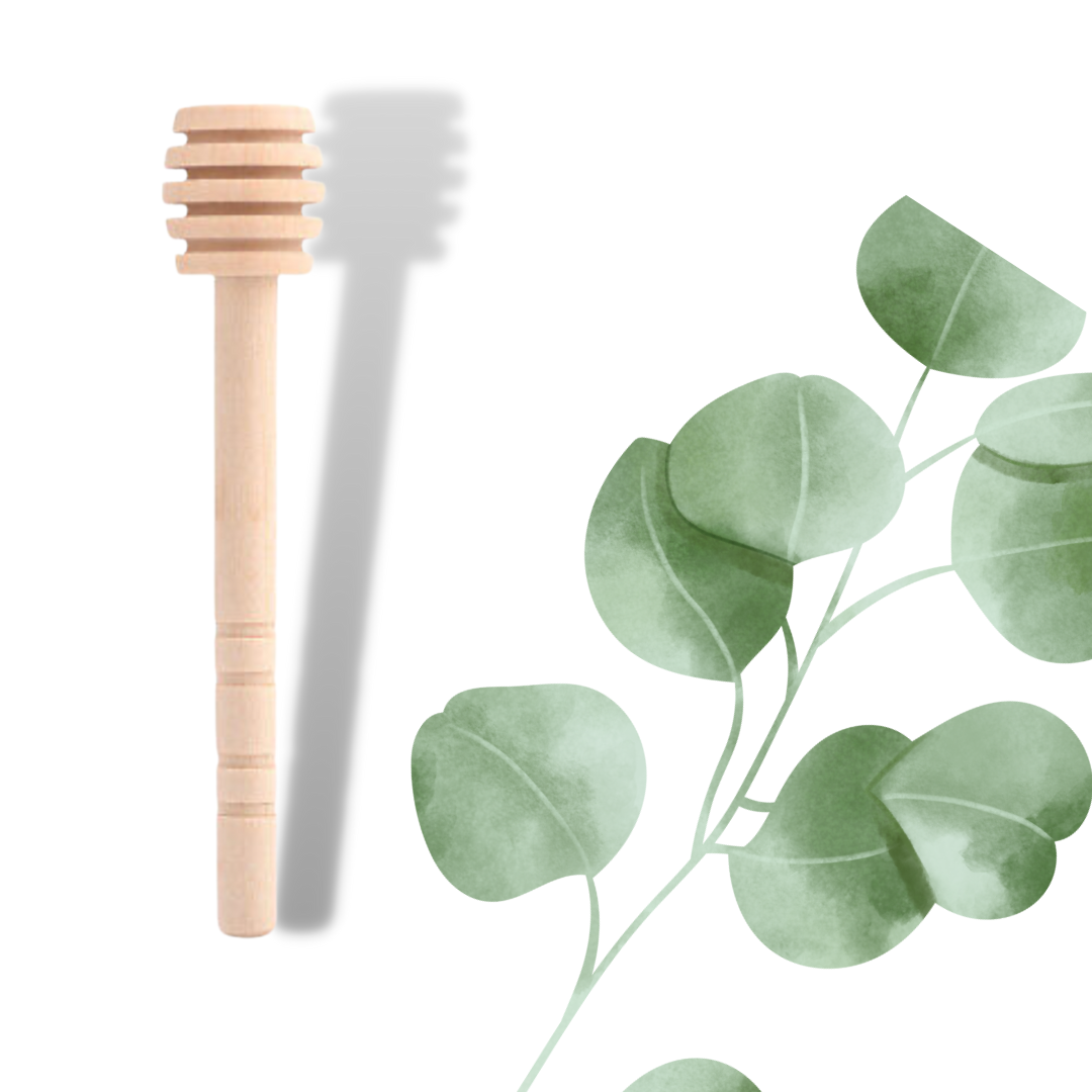 Bamboo Honey Dipper - 10cm